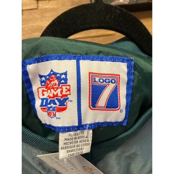 Vintage Logo 7 Green Bay Packers Pullover V-neck Windbreaker Sweater Size XL - Picture 3 of 3